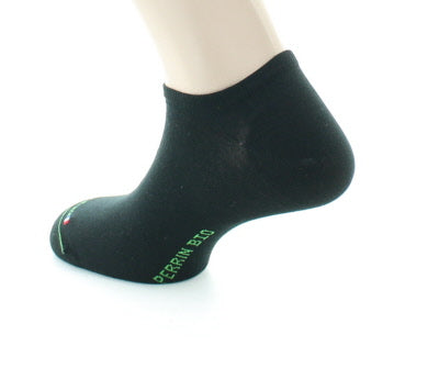 Chaussettes coton bio noir