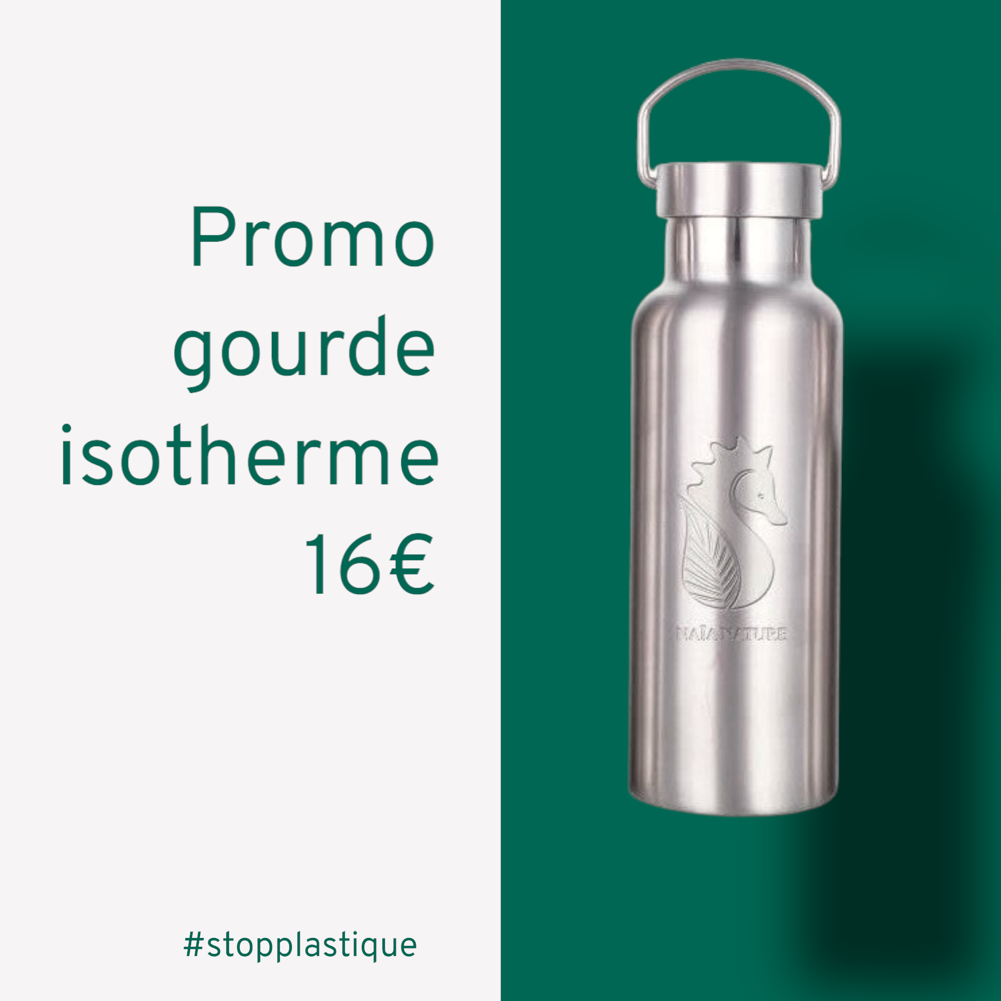 Gourde isotherme avec infuseur 500 ml Philosophy