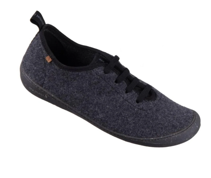 Chaussures El Naturalista Home Wool Black Naia Nature